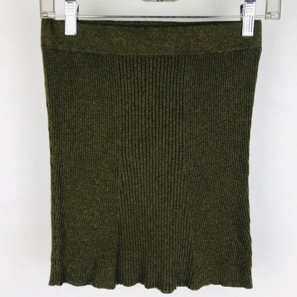 Free People Ribbed Little Minx Sweater Skirt - Picture 1 of 4